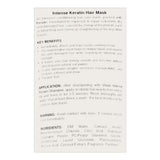 Vince Extra Damage Repair Intense Keratin Hair Mask, 200ml, Shampoo & Conditioner, Vince, Chase Value