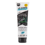 La Ginny Charcoal Extract Whitening Face Wash 100ml, Face Washes, La Ginny, Chase Value