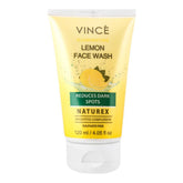 Vince Naturex Illuminating Lemon Face Wash, 120ml, Face Washes, Vince, Chase Value