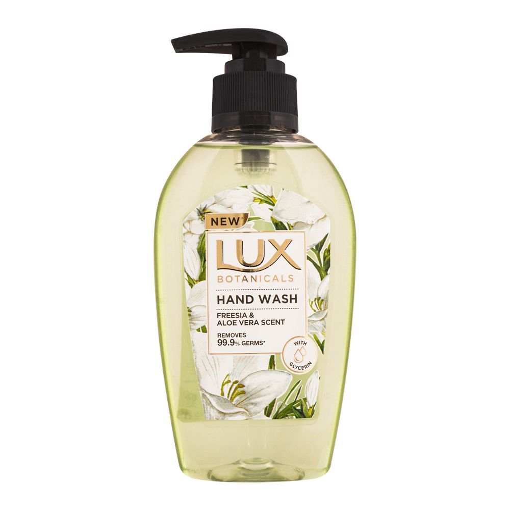 Lux Botanicals Freesia & Aloe Vera Scent Hand Wash, 220Ml, Hand Wash, Lux, Chase Value