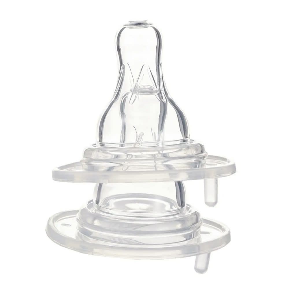 Farlin Newborns Anti-Colic Standard Neck Silicone Nipple Set, 0m+, 2-Pack, AC-21014, Infants Accessories, Farlin, Chase Value