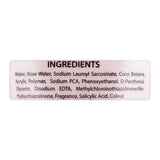 Vince Face Wash Rose Pinkish Glow Naturex Refreshes & Revives, 120ml, Face Washes, Vince, Chase Value