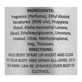 Al-Arij Shot Grace Zero-Gas Perfumed Body Spray, 120Ml, Men Perfumes, Al Arij, Chase Value