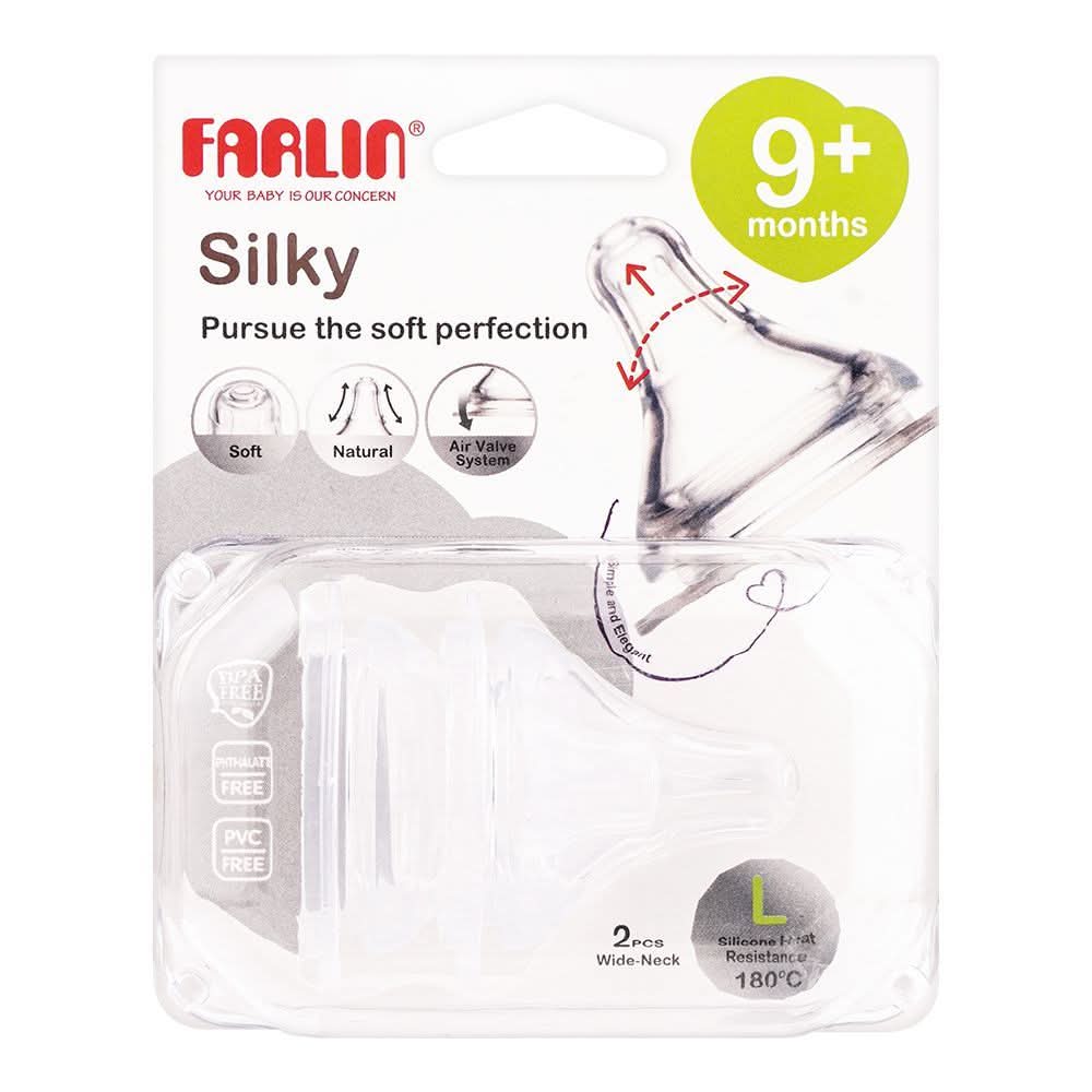 Farlin Silky Nipple L AC - 22004, Feeding Supplies, Farlin, Chase Value