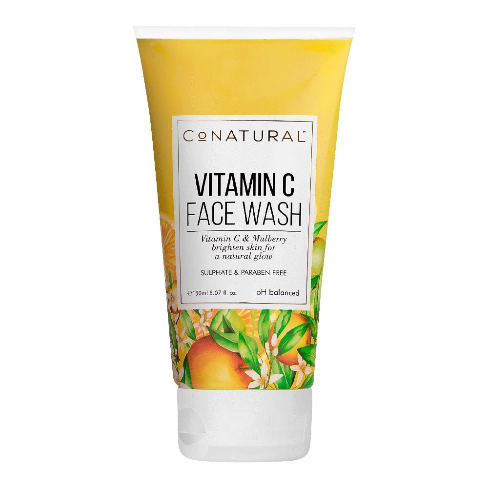 Co-Natural Vitamin C Face Wash 150ml, Face Washes, Co-Natural, Chase Value