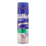 Gillette Series Soothing With Aloe Vera Sensitive Shave Gel, 200ml, After Shaves, Gillette, Chase Value