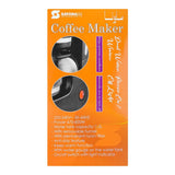Sayona 12 Cups Coffee Maker, 670-800W, SCM-4432, Coffee Maker & Kettle, Sayona, Chase Value