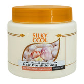 Silky Cool Garlic Hot Oil Cream Hair Conditioning, 500ml, Hair Treatments, Silky Cool, Chase Value