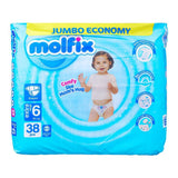 Molfix Pants CC UV Extra Large 38s Jumbo, Diapers & Wipes, Molfix, Chase Value