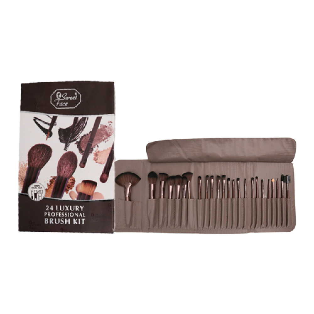 Sweet Face Brush Kit 24Pcs, Beauty Tools, Sweet Face, Chase Value