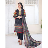 Laiba By SN Cloth Printed Unstitched 3 Pcs Suit - 11, Women, 3Pcs Shalwar Suit, SN Cloth, Chase Value