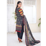 Laiba By SN Cloth Printed Unstitched 3 Pcs Suit - 11, Women, 3Pcs Shalwar Suit, SN Cloth, Chase Value