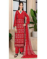 Noor Jahan Maha Noor Karandi Luxury Embroidered Suit with Dupatta - 12, Women, 3Pcs Shalwar Suit, Chase Value, Chase Value