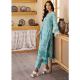 Sunshine Bloom By Al Zohaib Print Kari Lawn Unstitched 3 Pcs Suit - 12, Women, 3Pcs Shalwar Suit, Al-Zohaib Textiles, Chase Value