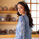 Sunshine Bloom By Al Zohaib Print Kari Lawn Unstitched 3 Pcs Suit - 13, Women, 3Pcs Shalwar Suit, Al-Zohaib Textiles, Chase Value