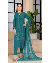 Noor Jahan Maha Noor Karandi Luxury Embroidered Suit with Dupatta - 1, Women, 3Pcs Shalwar Suit, Chase Value, Chase Value
