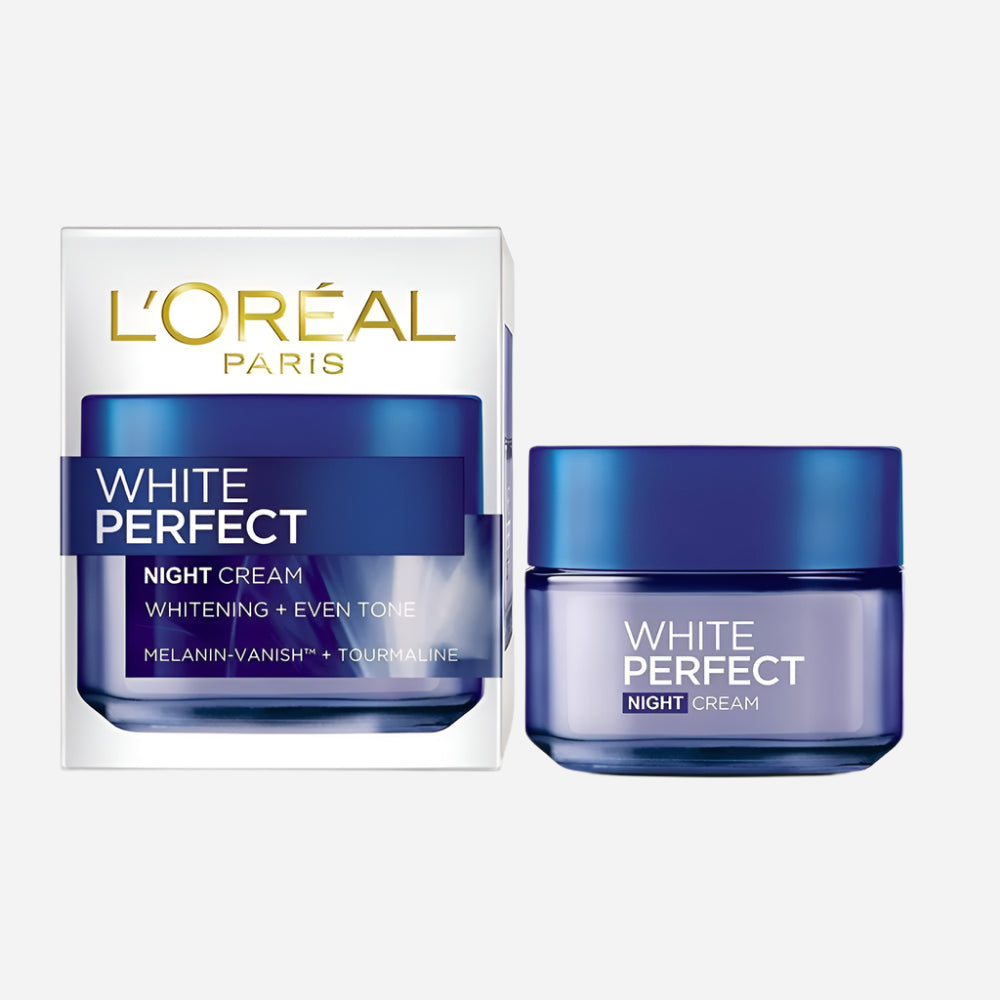 L'Oreal Paris Aura Perfect Night Cream, Even Skin Tone, SPF 17, 50ml, Creams & Lotions, Loreal, Chase Value