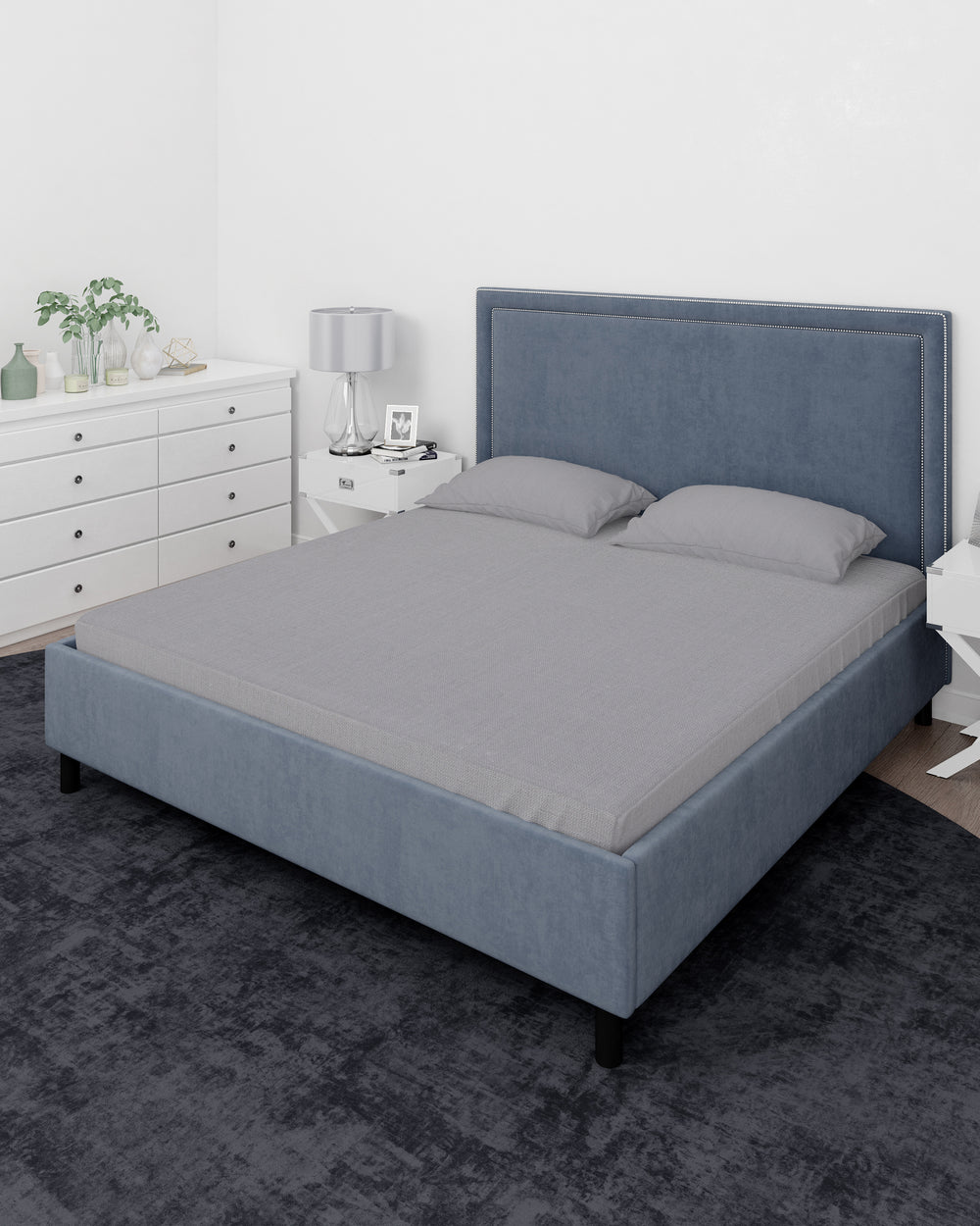 Valuables Plain Cotton Double Bedsheet 90x102, Double Size Bed Sheet, Chase Value, Chase Value