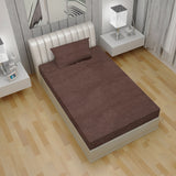 Single Terry Waterproof Mattress Protector 42X78" - Brown, Mattress Protector, Chase Value, Chase Value