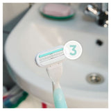 Gillette Venus 3 Smooth 2Up Razor, Razor & Cartridges, Gillette, Chase Value