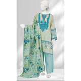 Panjnad By J. Lawn Embroidered 3 Piece Unstitched - 1280-B, Women, 3Pcs Shalwar Suit, Junaid Jamshed, Chase Value