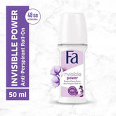 Fa Men 72H Invisible Power Refreshing Scent Roll-On Deodorant, For Men, 50ml, Body Roll On & Sticks, Fa, Chase Value