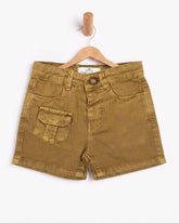 Eminent Newborn Boys Cotton Short - Khaki, Newborn Boys Shorts, Eminent, Chase Value