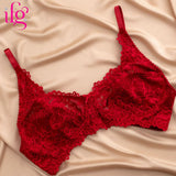 IFG Poppy Bra Blossom 001 - Red, Women Bras, IFG, Chase Value