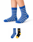 Valuables Girls Printed Lycra Socks - 2 Pc