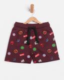Eminent Newborn Boys Short - Maroon, Newborn Boys Shorts, Eminent, Chase Value