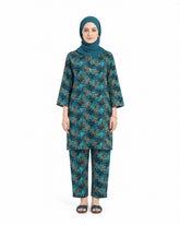 Women's Printed 2 Pc Suit