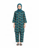 Women's Printed 2 Pc Suit