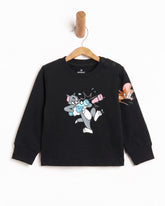 Eminent Newborn Boys Full Sleeves T-Shirt - Black, Newborn Boys Shirts & T-Shirts, Eminent, Chase Value