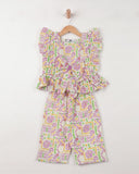 Eminent Newborn Girls' Essential Printed 2 Pcs Suit