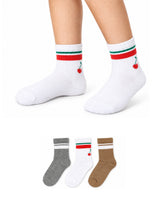 Valuables Kids Sports Socks - 3 Pc