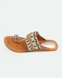 Eminent Women's Leather Kolhapuri Slipper, Women Slippers, Eminent, Chase Value