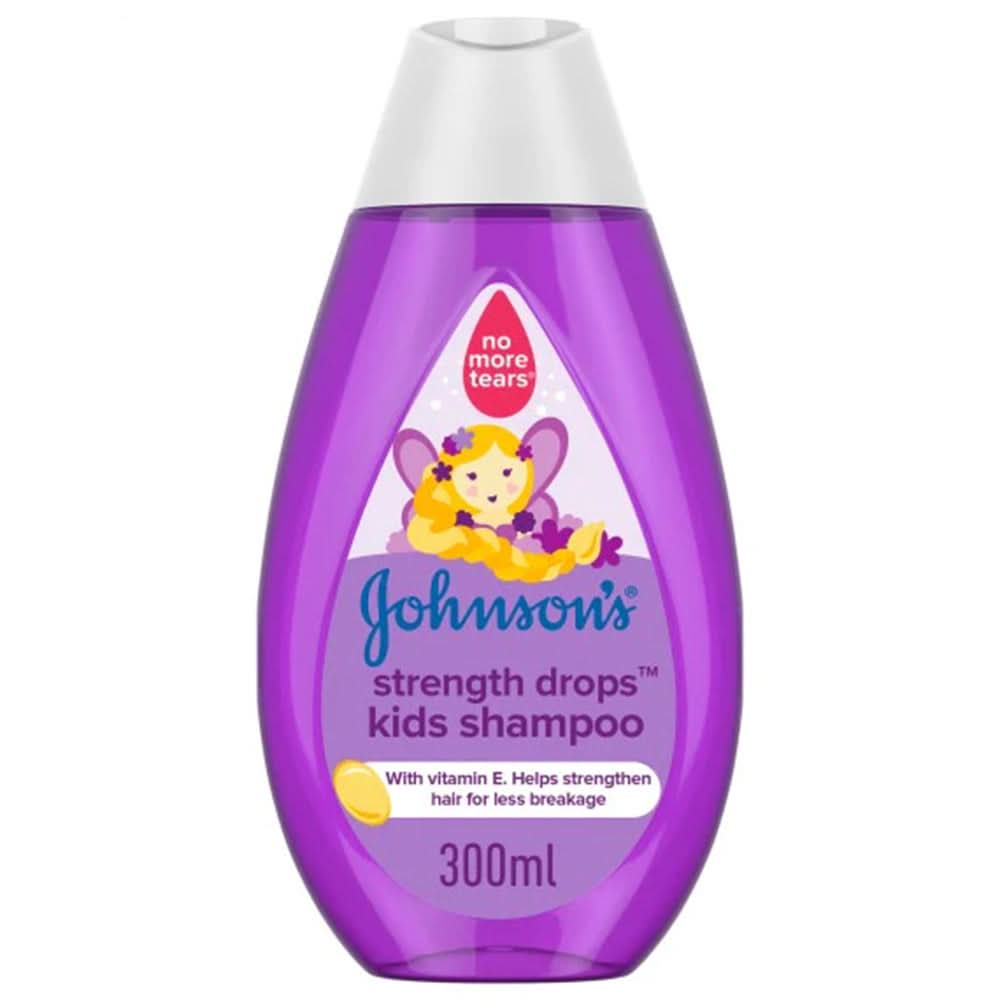 Johnson's Baby- Kids Shampoo, Strength Drops, 300ml, Shampoo & Conditioner, Johnson's, Chase Value