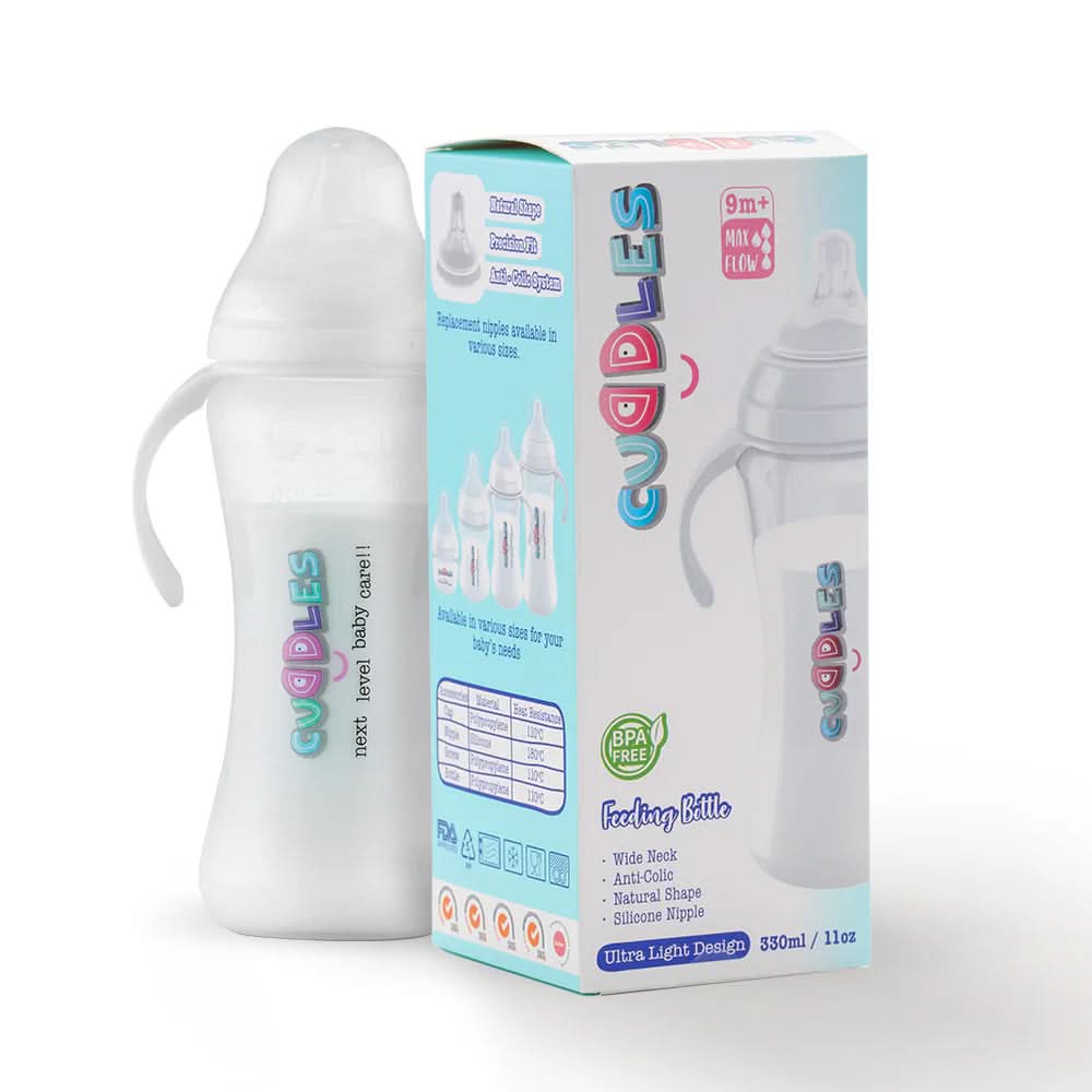 Feeder Natural Shape 330ml - White, Feeding Supplies, Chase Value, Chase Value