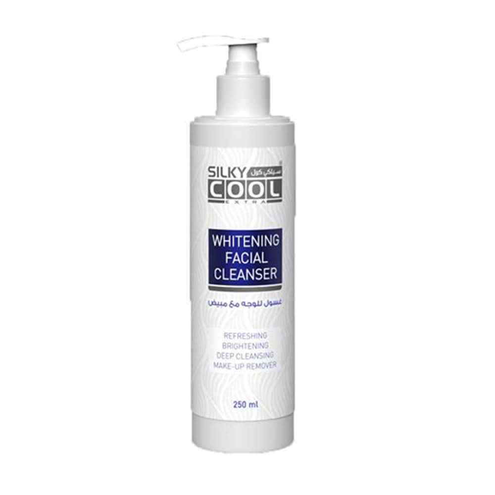 Silky Cool Whitening Facial Cleanser 250ml, Makeup Removers & Cleansers, Silky Cool, Chase Value