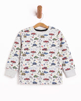 Eminent Newborn Boys Full Sleeves Sweatshirt - Oatmeal, Newborn Boys Hoodies & Sweatshirts, Eminent, Chase Value