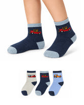 Kids Woolen Socks - 3 Pc