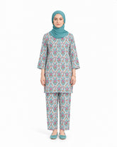 Women's Printed 2 Pc Suit