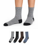 Valuables Boys Printed Lycra Socks - 4 Pc