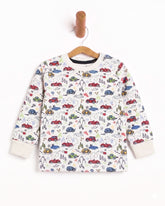 Eminent Newborn Boys Full Sleeves Sweatshirt - White, Newborn Boys Hoodies & Sweatshirts, Eminent, Chase Value