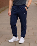 Eminent Men's Nylon Lycra Trouser - Navy Blue