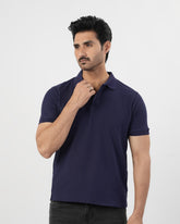 Eminent Men's Solid Pique Polo T-Shirt