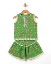Eminent Newborn Girls' Essentials Printed 2Pc Suit