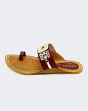 Eminent Women's Leather Kolhapuri, Women Slippers, Eminent, Chase Value