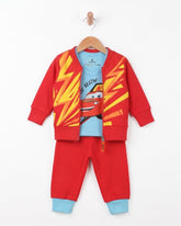 Eminent Newborn Boys 3Pcs Suit - Red, Newborn Boys Sets & Suits, Eminent, Chase Value