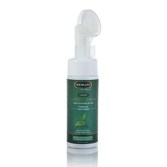 Hemani Expert Deep Clean With Green Tea & Salicylic Acid Foaming Face Wash 150ml, Face Washes, Hemani, Chase Value